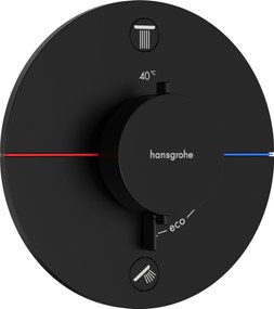 Hansgrohe ShowerSelect Comfort S baterie cadă-duș ascuns da negru 15554670