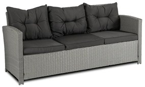 JAKS Mobilier ratan gri Colorado
