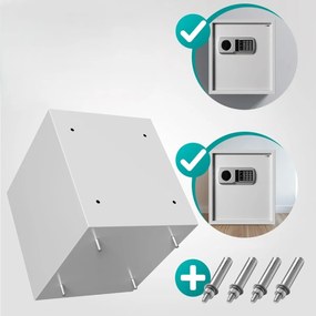 Deuba Seif electric pentru mobilă SECURITY, 35x40x40cm