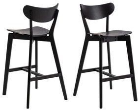 Scaun de bar Roxby negru (99436)