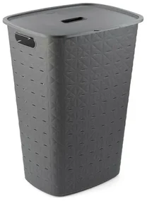 Coș de rufe Curver Softex 56 l , gri închis