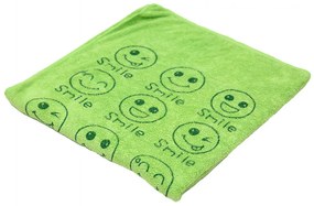Prosop cu uscare rapida Culoare verde, SMILE