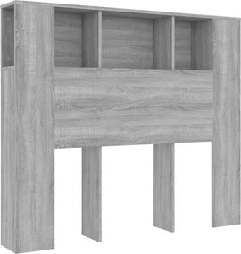 vidaXL Dulap tăblie, gri sonoma, 120x18,5x102,5 cm