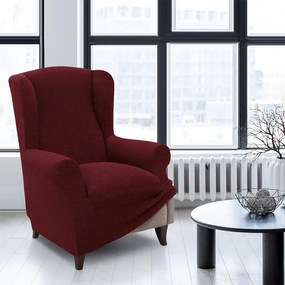 Huse super elastice HARMONIA bordo fotoliu clasic (l. 70 - 100 cm)