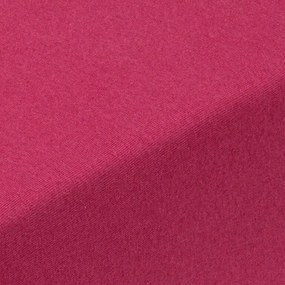 decoDoma Cearşaf cu elastic jersey EXCLUSIVE culoarea vinului set 2 buc 90 x 200 cm
