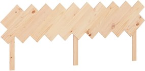 vidaXL Tăblie de pat, 196x3x80,5 cm, lemn masiv de pin