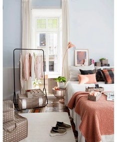 Organizator cu 16 compartimente pentru sertare, Compactor Dots, bej