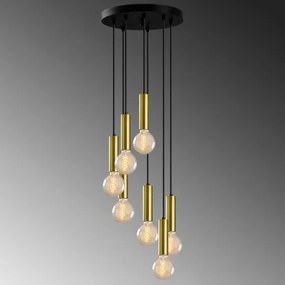 Lustră pe cablu TEMPO 7xE27/40W/230V