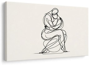 Tablou desen minimalist al unei figuri