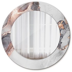 Oglinda rotunda imprimata Fluid abstract