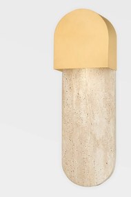 Aplica de perete design modern HOBART, alama antichizata