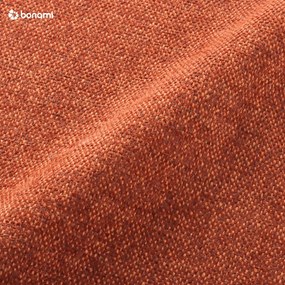 Colțar extensibil cu șezlong pe partea dreaptă Miuform Scandic Lagom, portocaliu cărămiziu