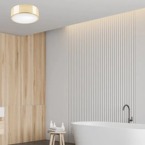 Plafonieră DANTE 1xE27/60W/230V d. 26 cm aurie