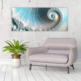 Tablou - Spirale texturate (120x50 cm)