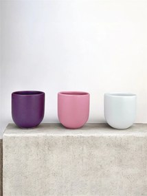 Set 3 cesti cafea Pahare Novum Trio Iris, glazura mata, 250ml