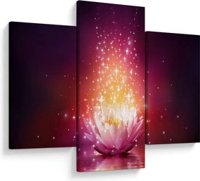 Tablou cu floare de lotus (90x60 cm)