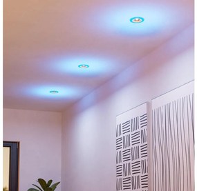 SET 3x corp de iluminat LED RGB dimabil pentru baie Eglo 901117 CALONGE 3,8W/230V IP44 + telecomandă