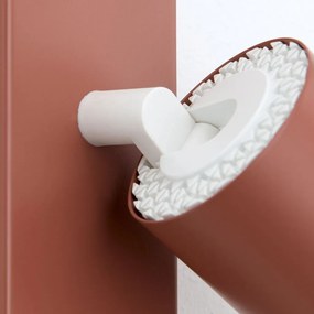 Aplica cu 2 spoturi directionabile stil minimalist PENN, rosu coral