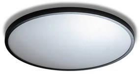 Plafoniera LED design slim MALTA R 40 3000K neagra