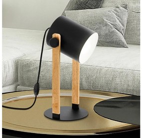 Eglo 43519 - Lampă de masă HORNWOOD 1xE27/28W/230V