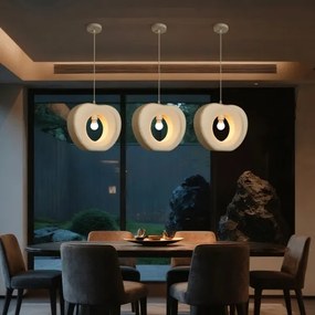 BRILAGI - Lampă suspendată pe cablu WABI SABI 1xE27/60W/230V Ø 38 cm albă