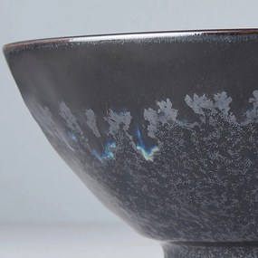 Bol din ceramică pentru udon / tăiței japonezi MIJ Matt, ø 20 cm, negru