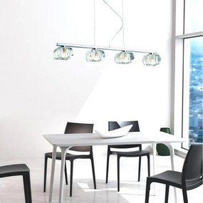 Azzardo AZ0493 - Lustră pe cablu RUBIC 4xG9/40W/230V