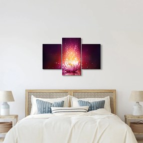 Tablou cu floare de lotus (90x60 cm)