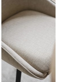 Scaune de dining bej 2 buc. Alison – Rowico