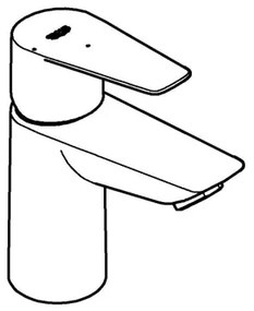 GROHE START EDGE 23900001 - Baterie lavoar, mărime S, crom lucios