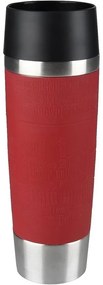 Cană de călătorie 500 ml TRAVEL MUG oțel inoxidabil/roșu Tefal