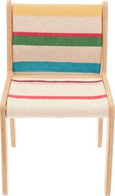 Scaun de copii în culoare naturală Kaarol – Lorena Canals