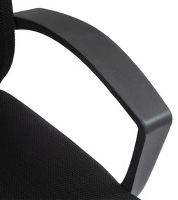 HOMCOM Scaun birou fauteuil birou cu șezut și spătar din plasă respirabilă înălțime reglabilă 62 x 60 x 92-102 cm negru | Aosom Romania