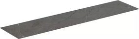 Blat ceramic pentru lavoar Ideal Standard Atelier Conca finisaj gri deschis 160 cm