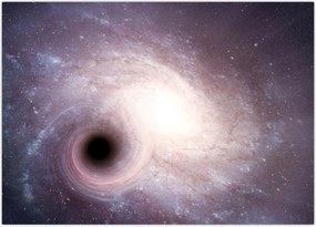 Tablou - Galaxii spiralate (70x50 cm)