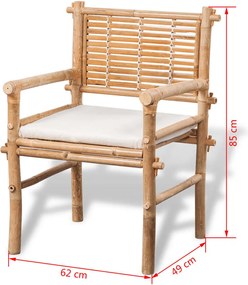 Set de mobilier din bambus, CARUSO