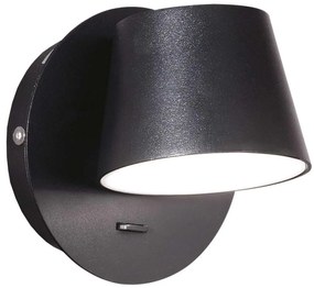 Aplică LED Ideal Lux GIM LED/6W/230V negru