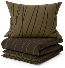 Lenjerie de pat din bumbac SOFIA DREAM maro Dimensiune lenjerie de pat: 70 x 90 cm | 140 x 200 cm