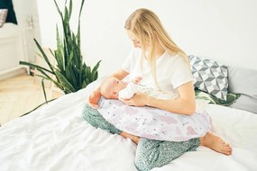 Perna pentru alaptat, closetome, over the moon pink