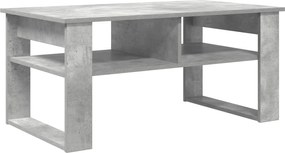 vidaXL Masă de cafea Gri din beton 96 x 54 x 44 cm Lemn compozit