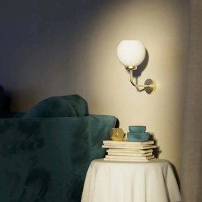 Aplica de perete din alama Globe