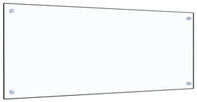 vidaXL Panou antistropi bucătărie transparent 100x40cm sticlă securiz.