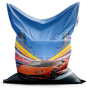 Sac de șezut Classic mașină sport 2 - pentru copii, colorat