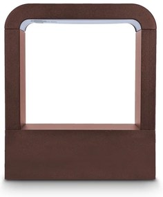 Brilagi - Corp de iluminat LED de exterior BARI LED/7W/230V 3000/4000/6000K maro IP54