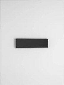Aplica exterior neagra liniara 30cm IP65 LED METRIC