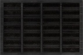 vidaXL Covoraș de ușă dreptunghiular, 40x60 cm, cauciuc/nucă cocos