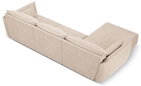 Colțar bej (pe partea stângă) Vanda – Mazzini Sofas