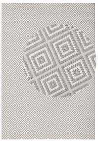 Covor de exterior NORTHRUGS Karo, 200 x 290 cm, gri