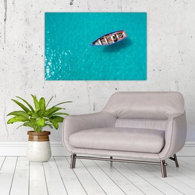 Tablou - Barcă de pescuit tradițională (90x60 cm)