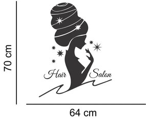 Sticker perete Hair Salon